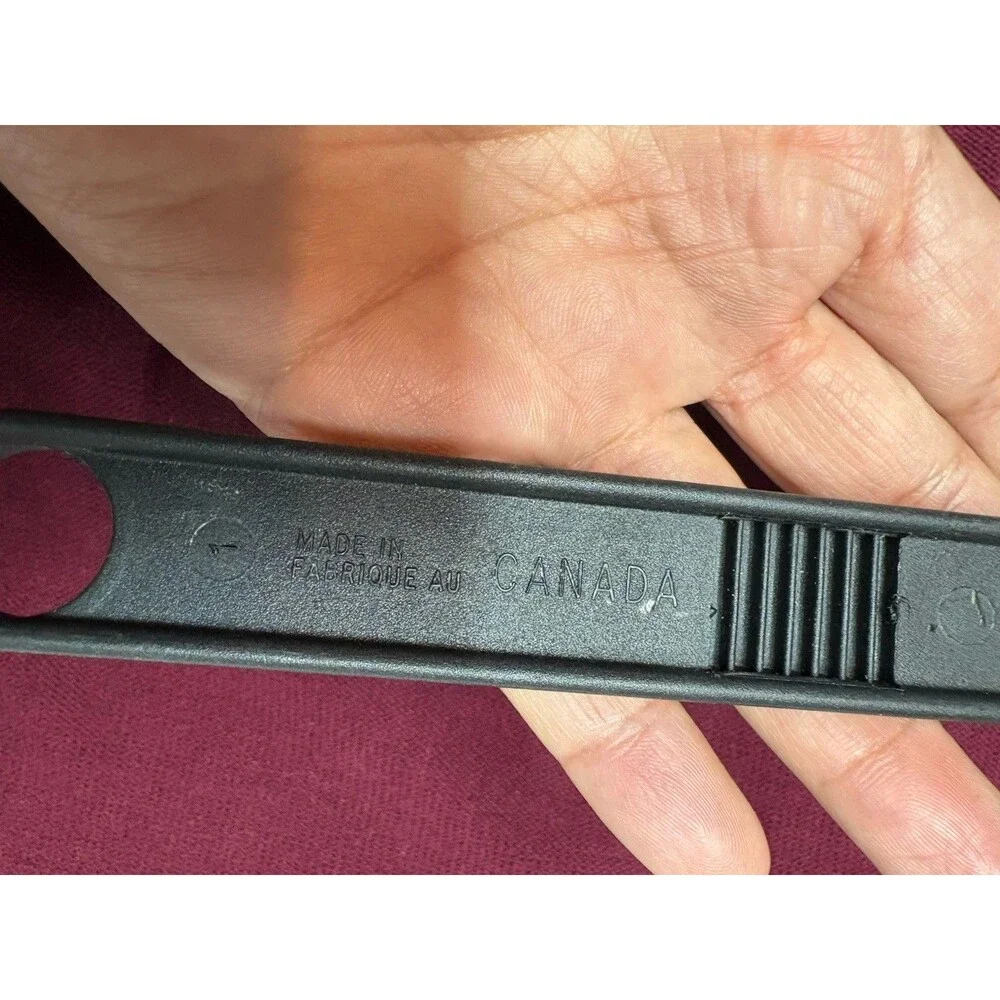 Vintage T-Fal Black Nylon 3-Prong Meat Serving Fork Kitchen Utensil Canada